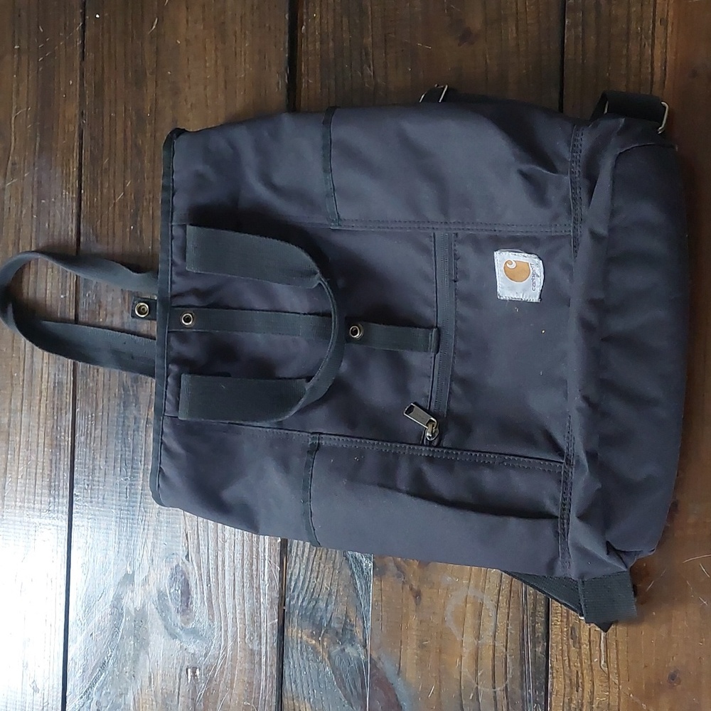Carhartt Hybrid Backpack Purse Handbag Cute Black